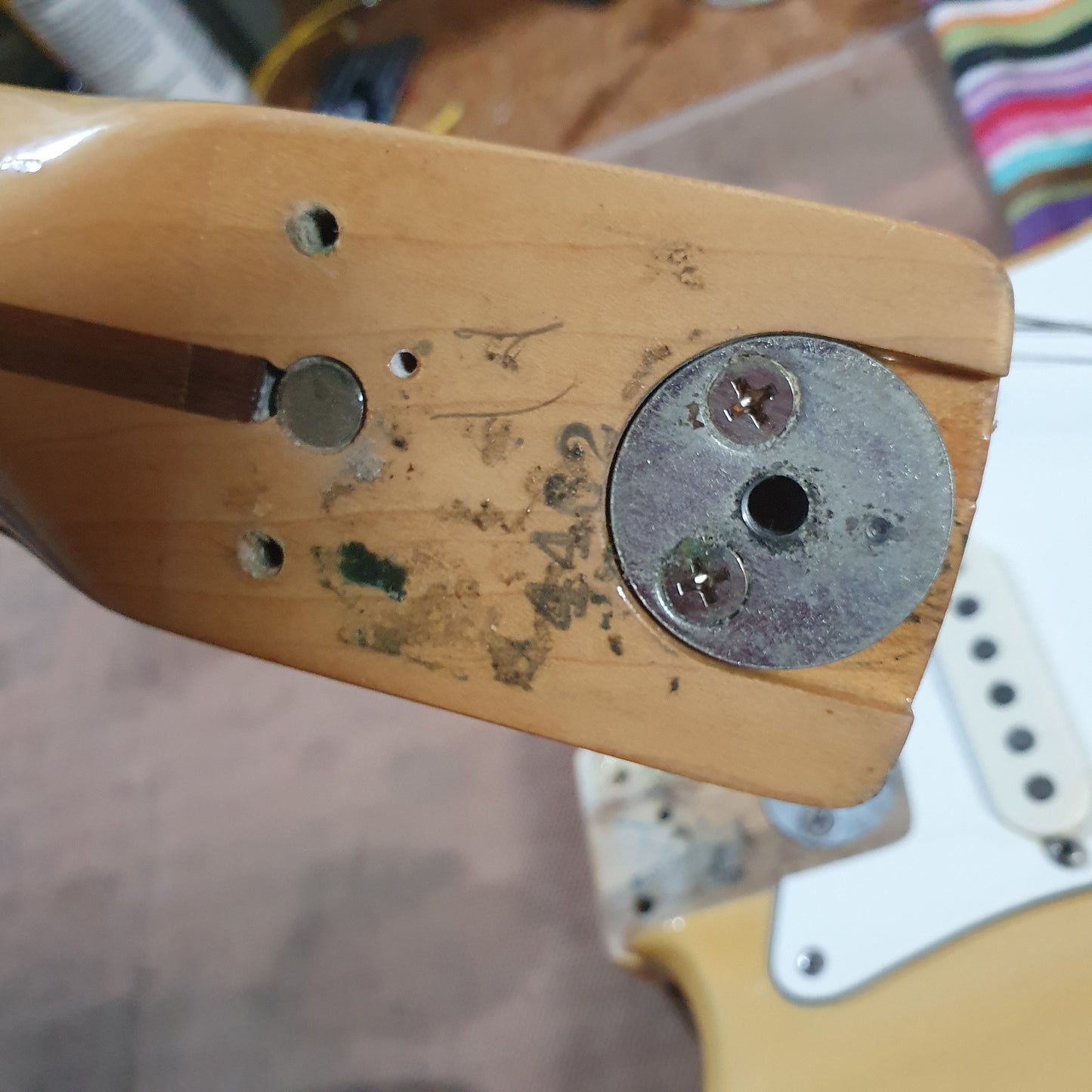 Fender 1976 77 Stratocaster hard tail