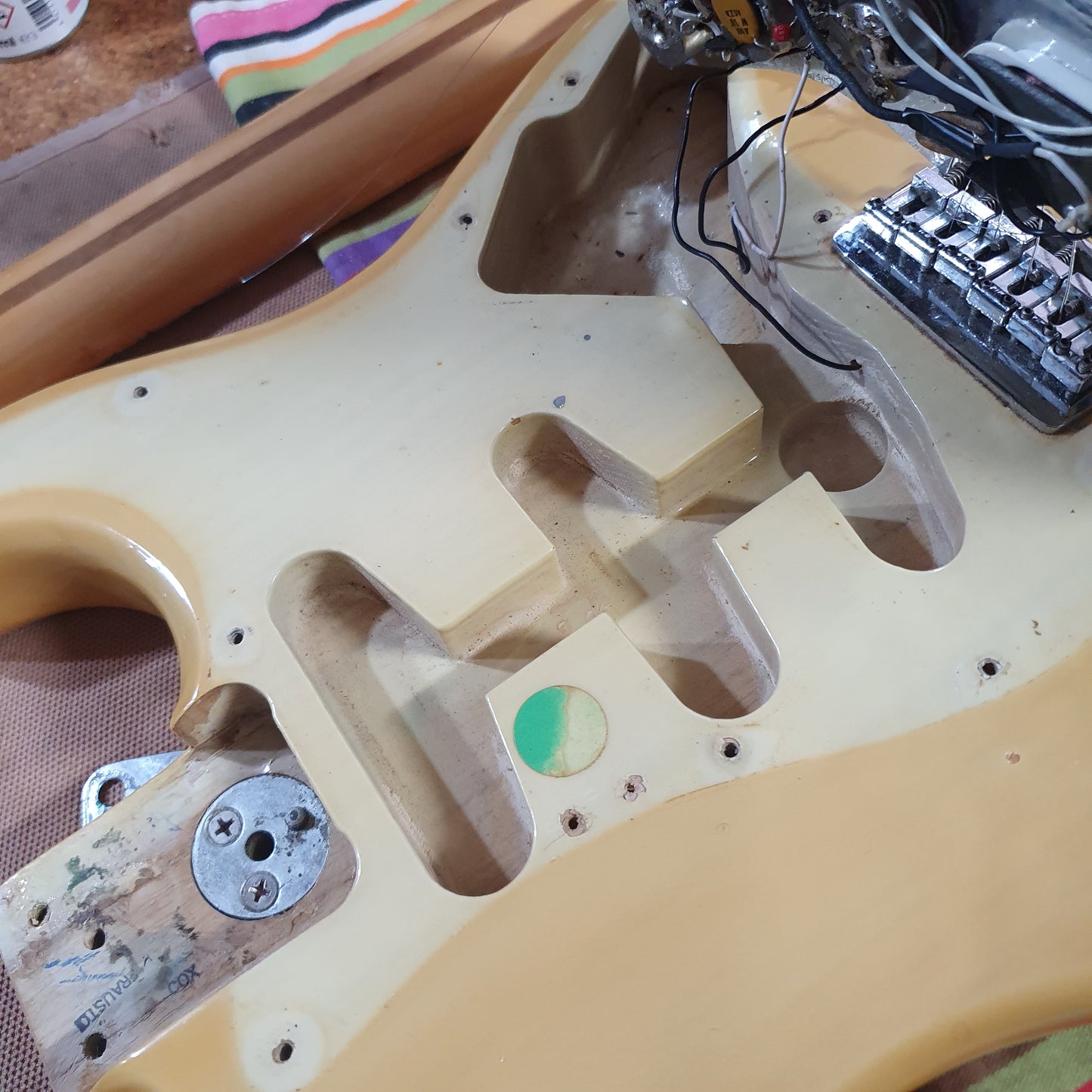 Fender 1976 77 Stratocaster hard tail