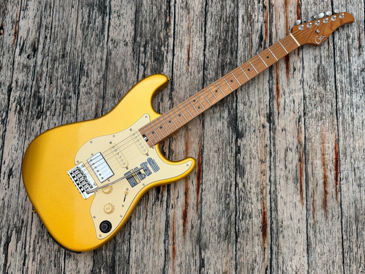 Mooer GTRS S801 Gold Roasted Maple neck Smart guitar FX loaded!