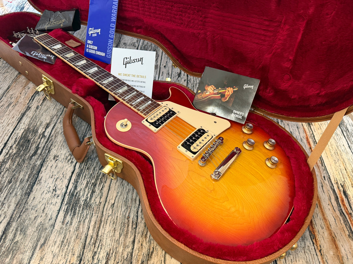 Gibson Les Paul Classic (Standard) - Cherry burst, mint condition with case