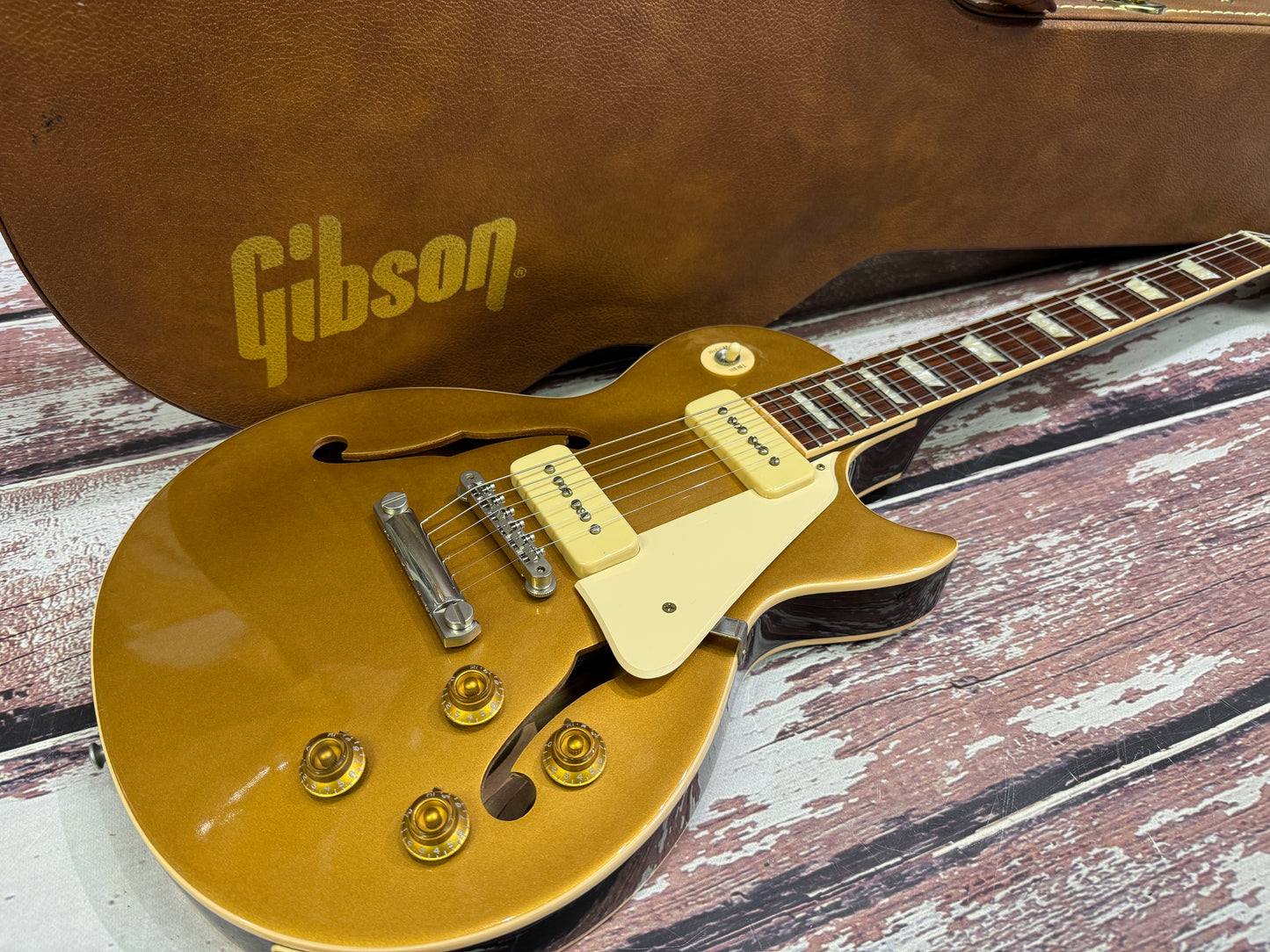 Gibson Les Paul ES Gold Top 2015 With Gibson hard case