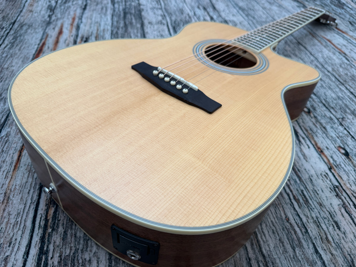 Cort Pure OCF-NS Electro Acoustic All solid woods.