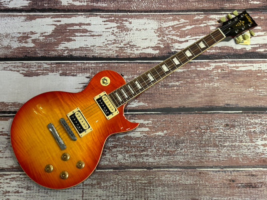 B-STOCK Vintage V100 Flame Maple Trans Honeyburst