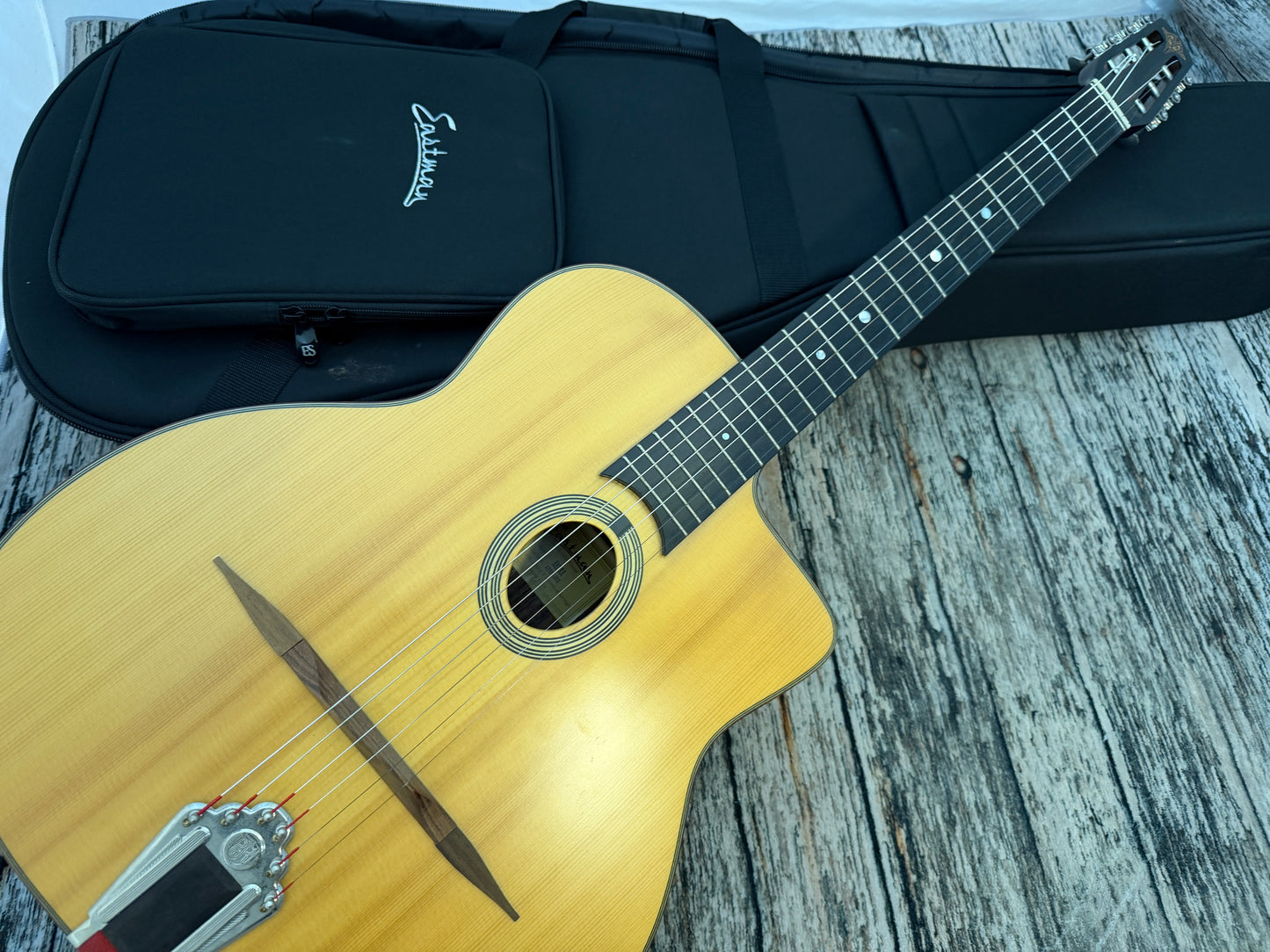 Eastman DM1 Natural - Gypsy Jazz Acoustic "B" Stock