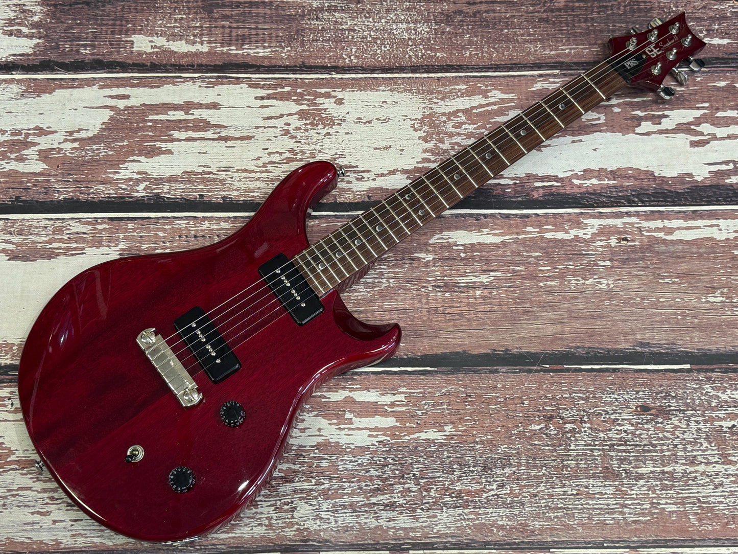 PRS SE Soapbar II Trans Cherry