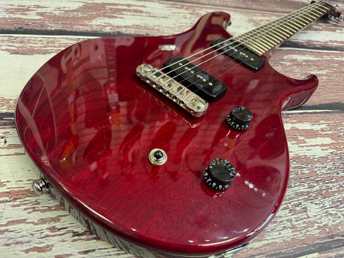 PRS SE Soapbar II Trans Cherry