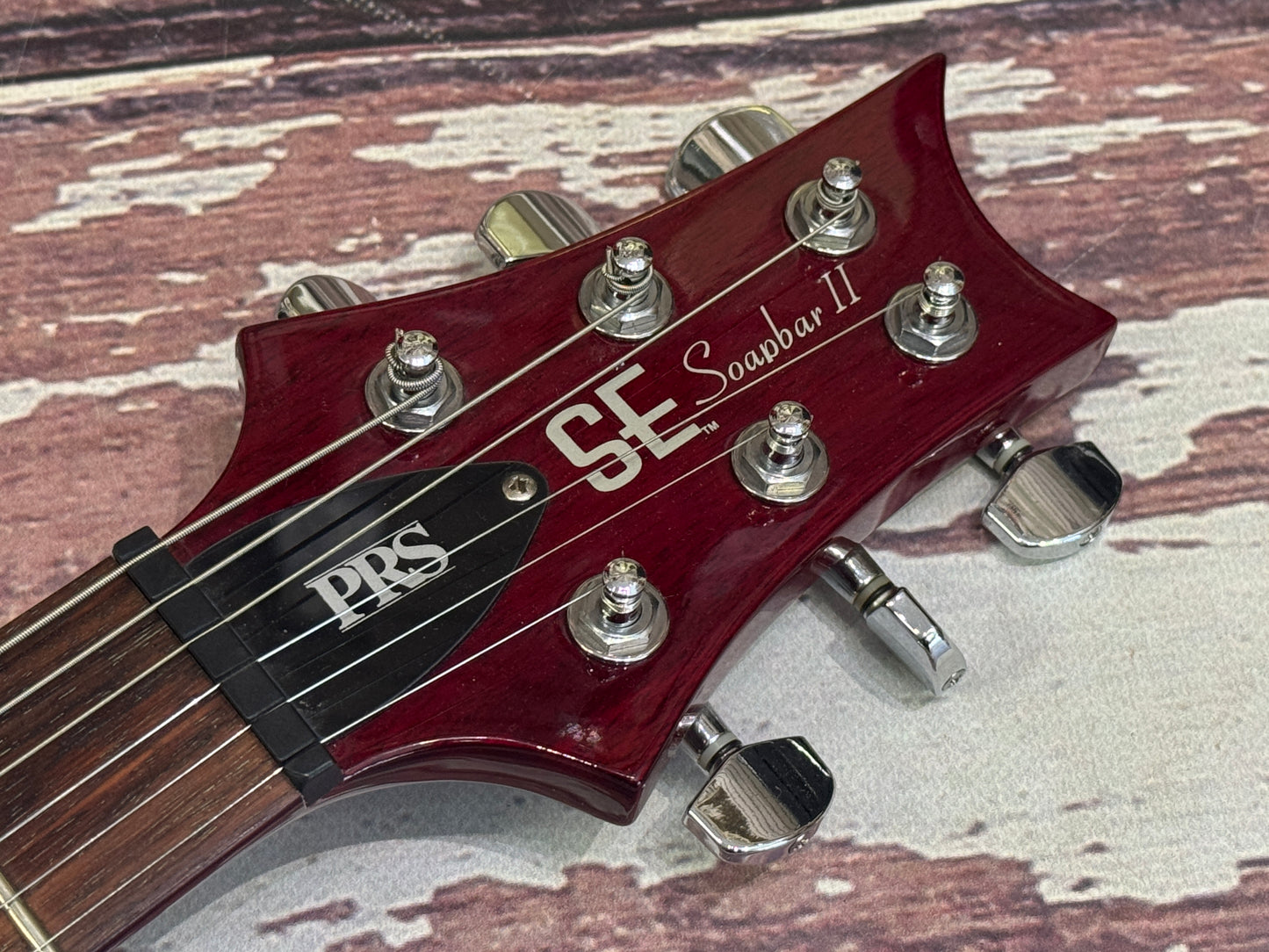 PRS SE Soapbar II Trans Cherry