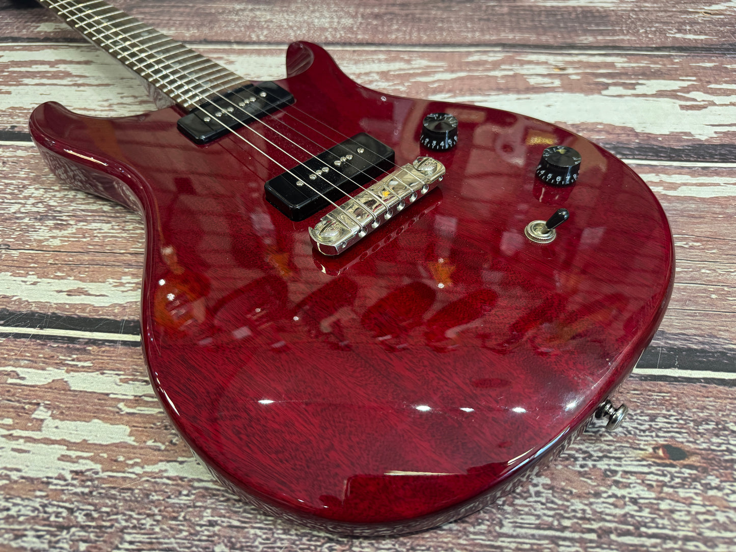 PRS SE Soapbar II Trans Cherry