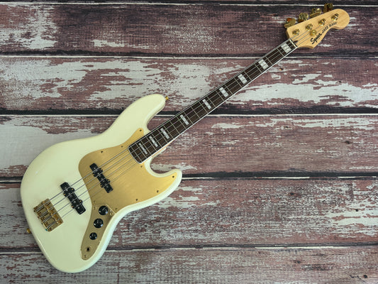 Squier 40th Anniversary Olympic White - Gold Limited Edition NOS