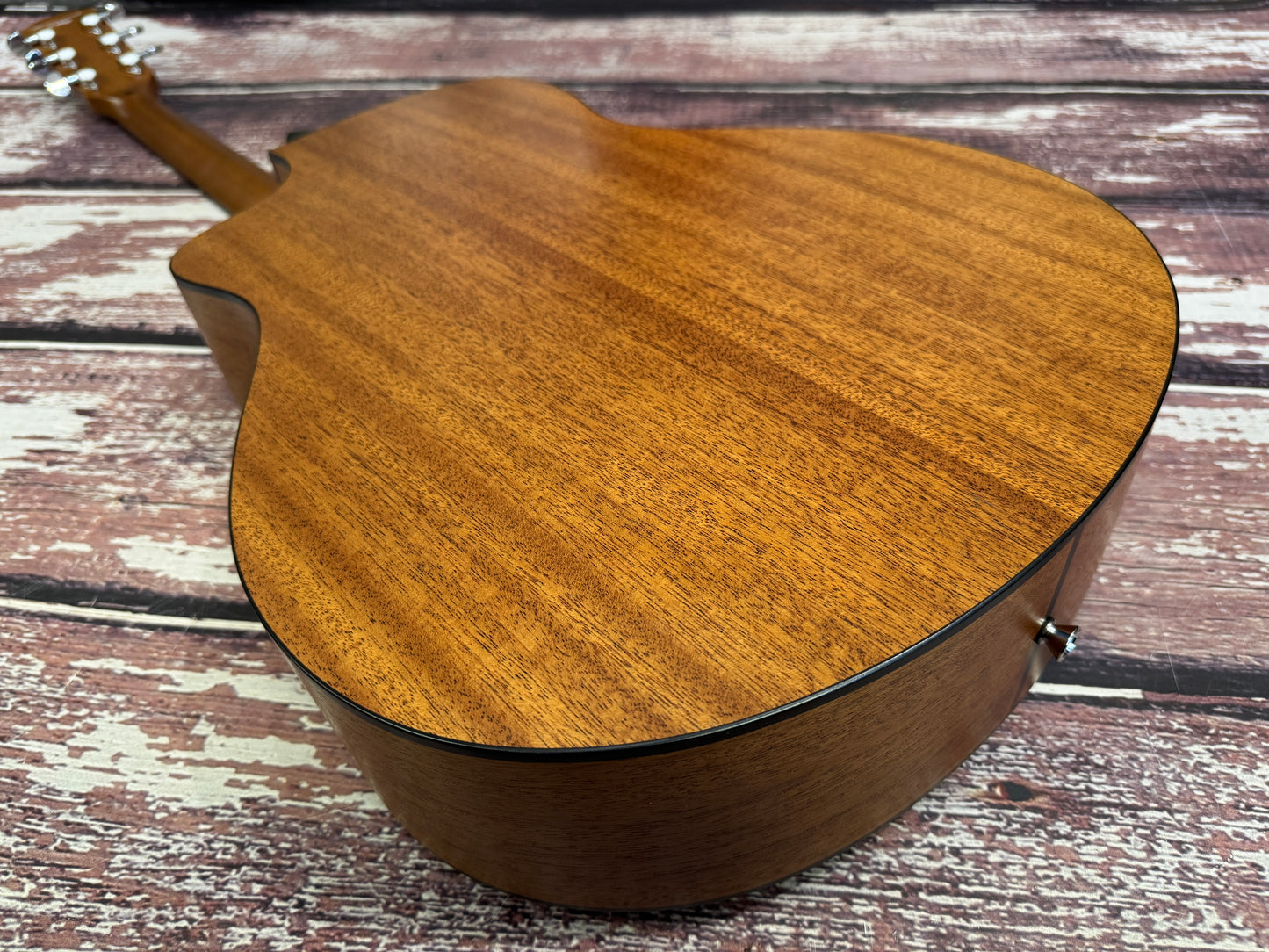 Vintage Pacific Coast V300DB Denim Blue Acoustic Guitar.