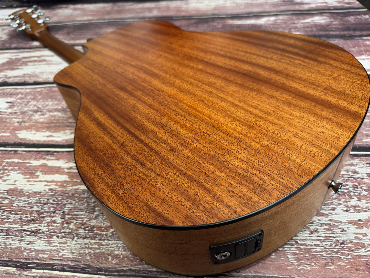 Vintage Pacific Coast Series Electro-Acoustic Guitar ~ Natural Spruce V300