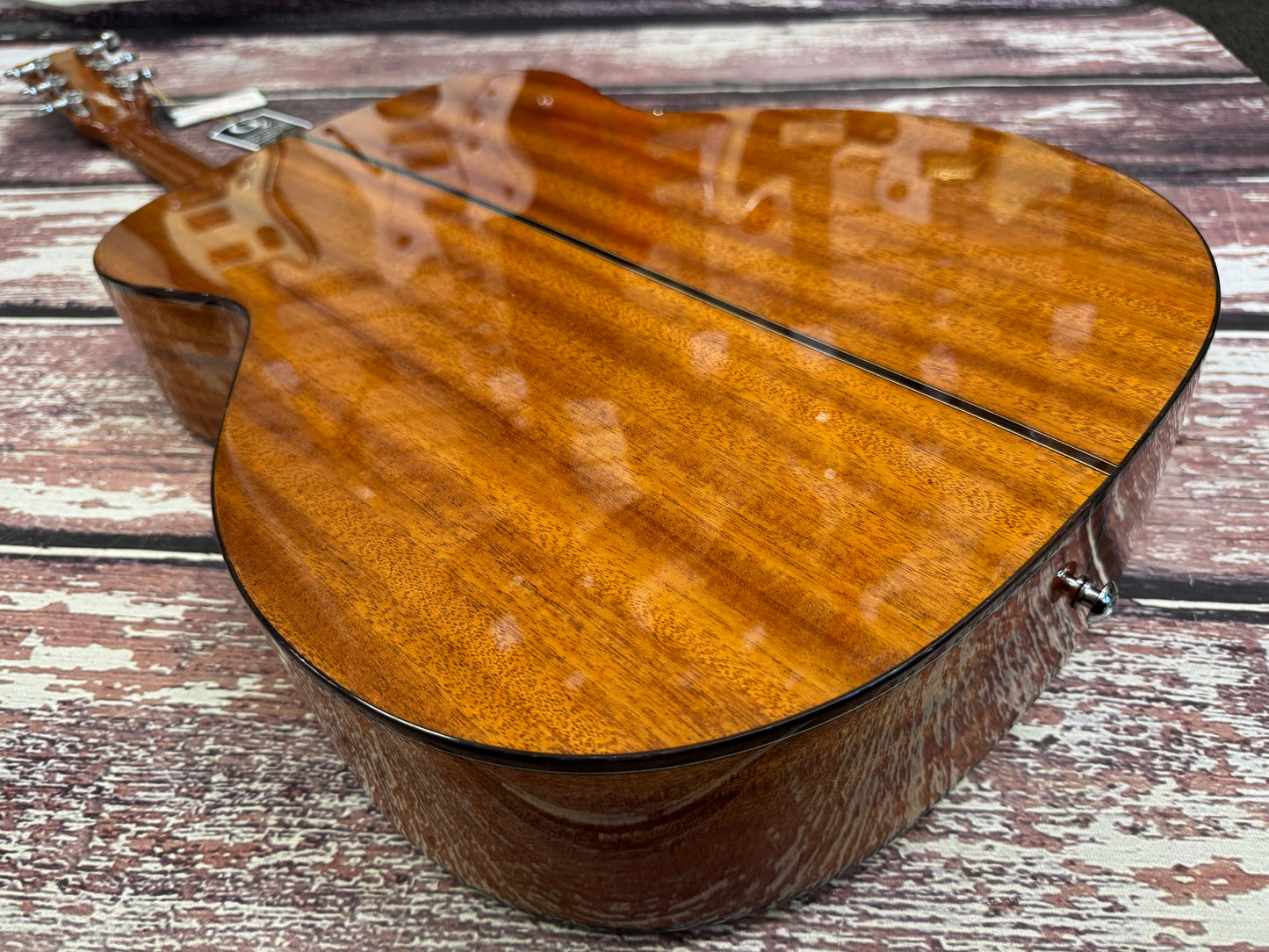 Vintage Performer Series Acoustic Orchestra OM Guitar ~ Natural Gloss