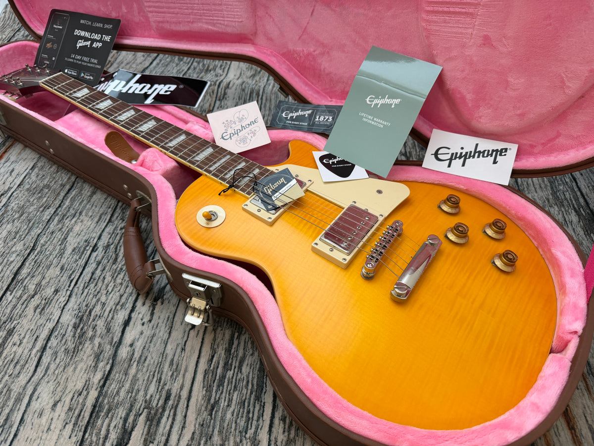 Epiphone Limited Edition 1959 Lemon Burst Aged Les Paul Standard (IGC)