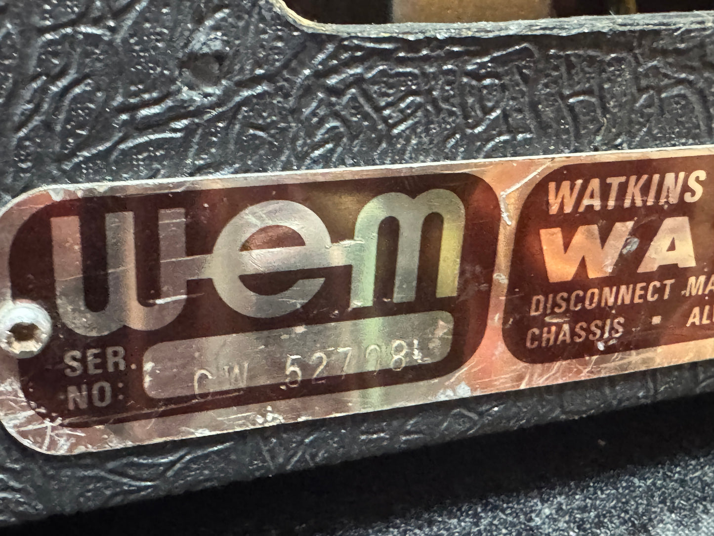 WEM Copicat 1970s Mk 4 Solid state + tapes & footswitch.