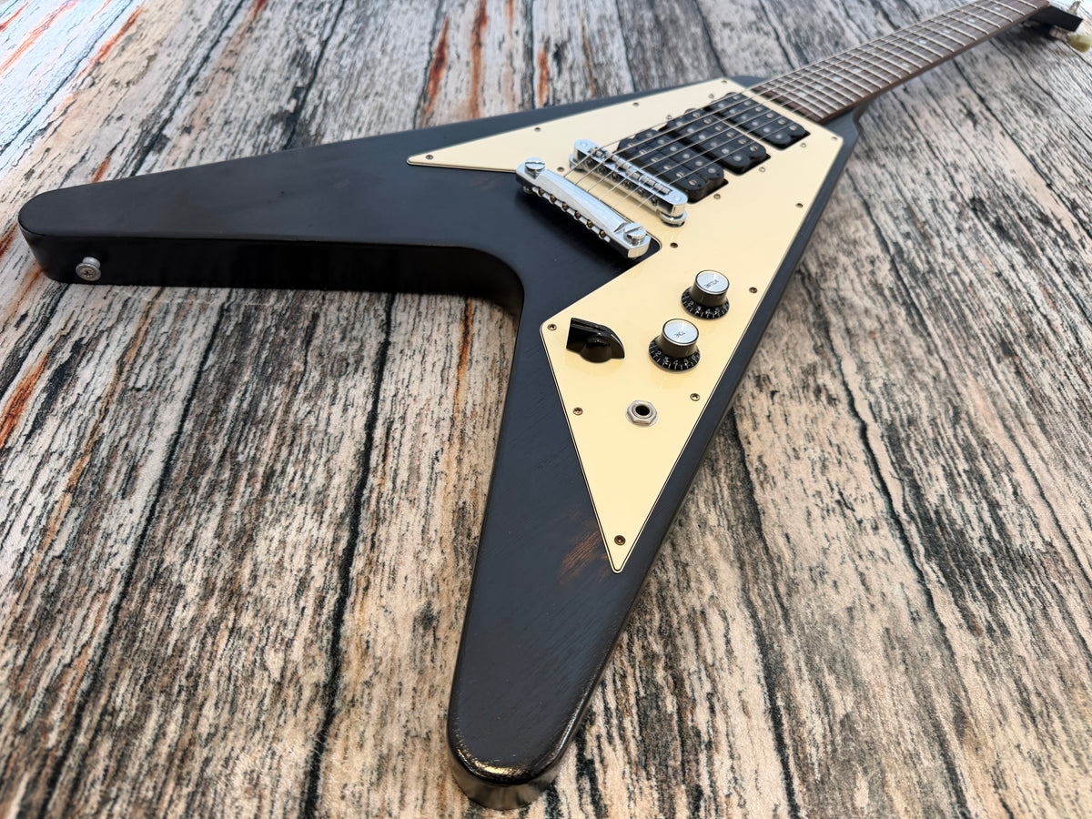 Gibson 2007 Flying V3 faded ebony with Gibson bag