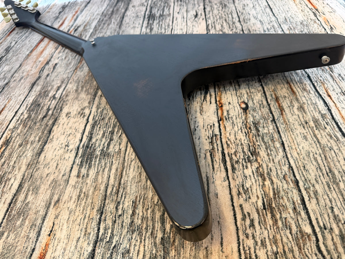 Gibson 2007 Flying V3 faded ebony with Gibson bag
