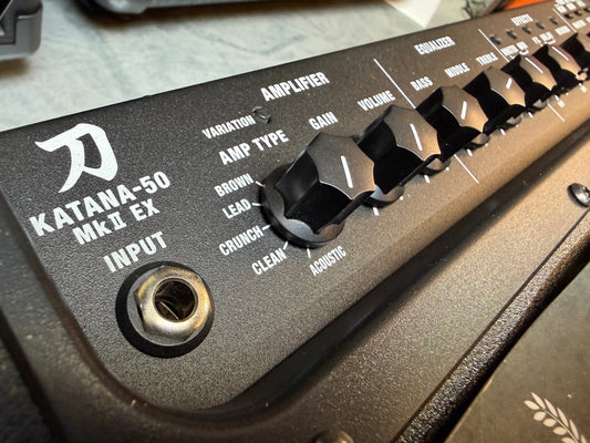Boss Katana II EX with GA FC EX floorboard