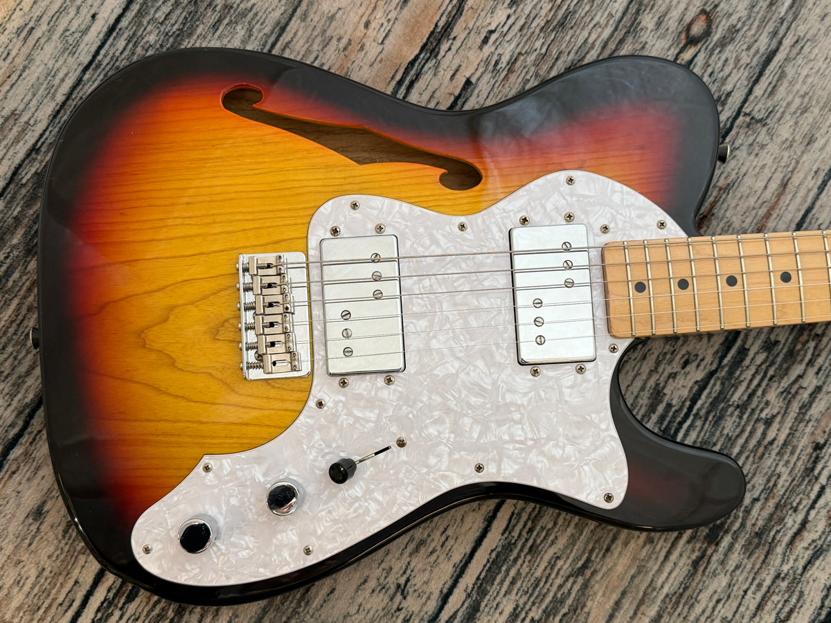 Fender Japan 72 reissue Thinline Telecaster - Brandonwound pickup set