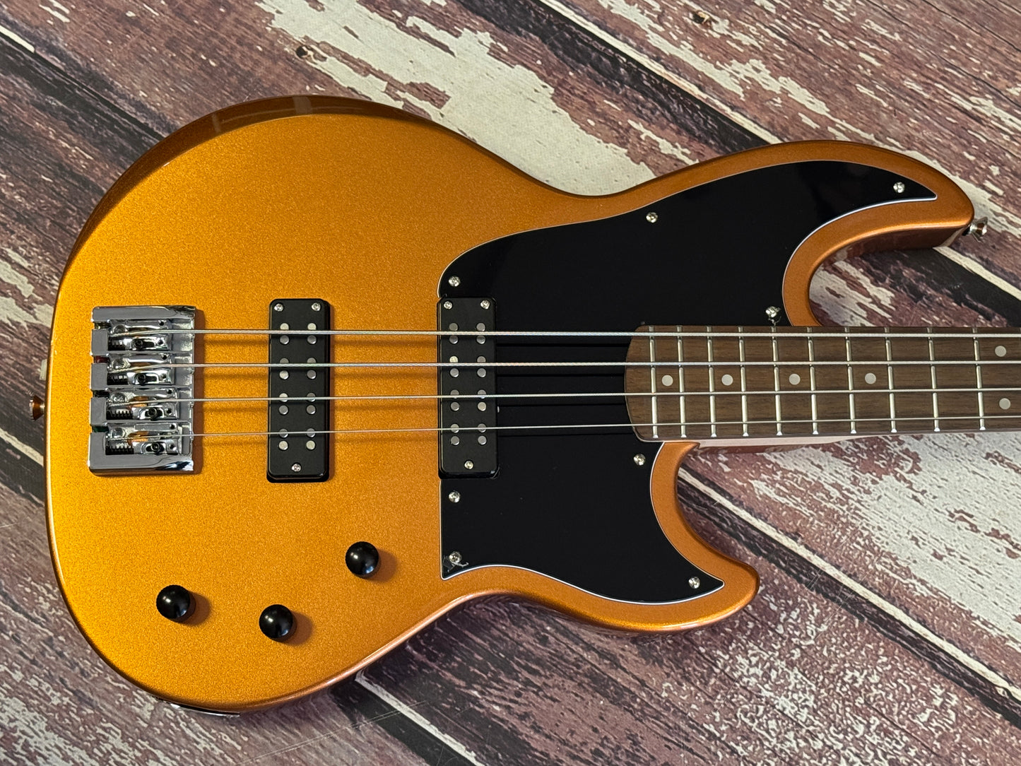Shergold Libertine Bass Metallic Gold/Copper