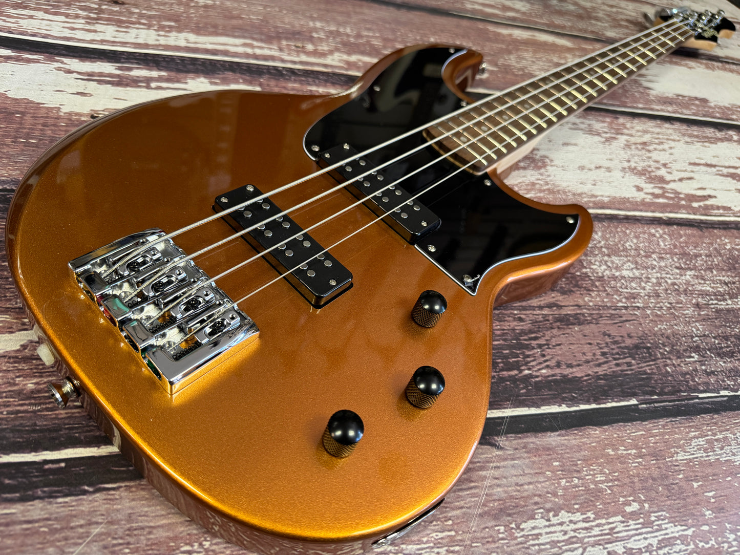 Shergold Libertine Bass Metallic Gold/Copper