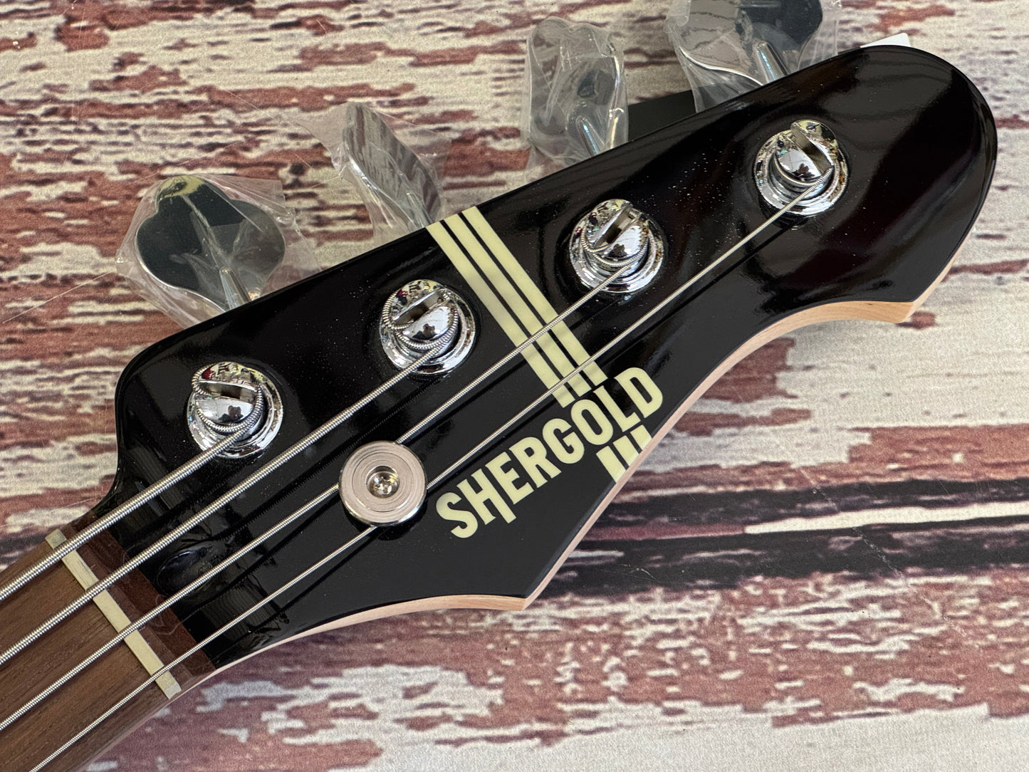 Shergold Libertine Bass Metallic Gold/Copper