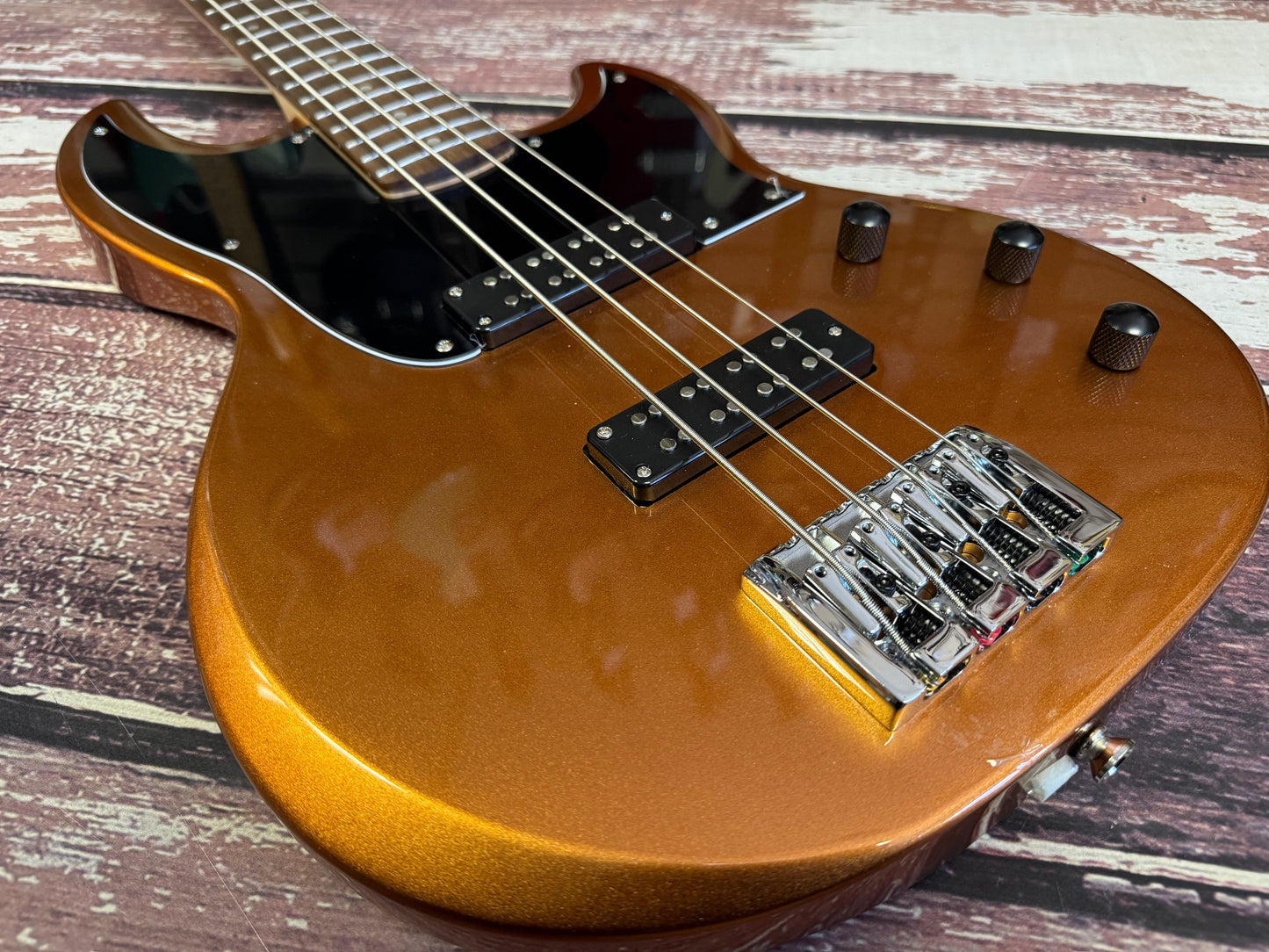 Shergold Libertine Bass Metallic Gold/Copper