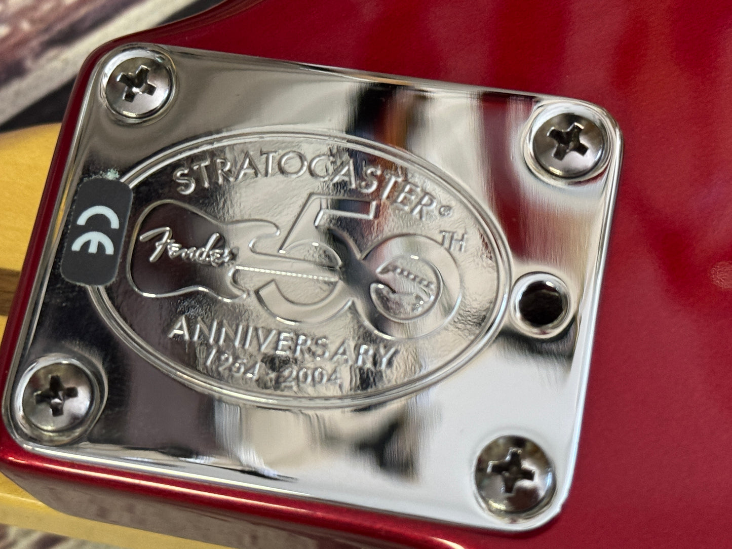 Fender USA Standard Stratocaster 50th Anniversary model CAR & Case