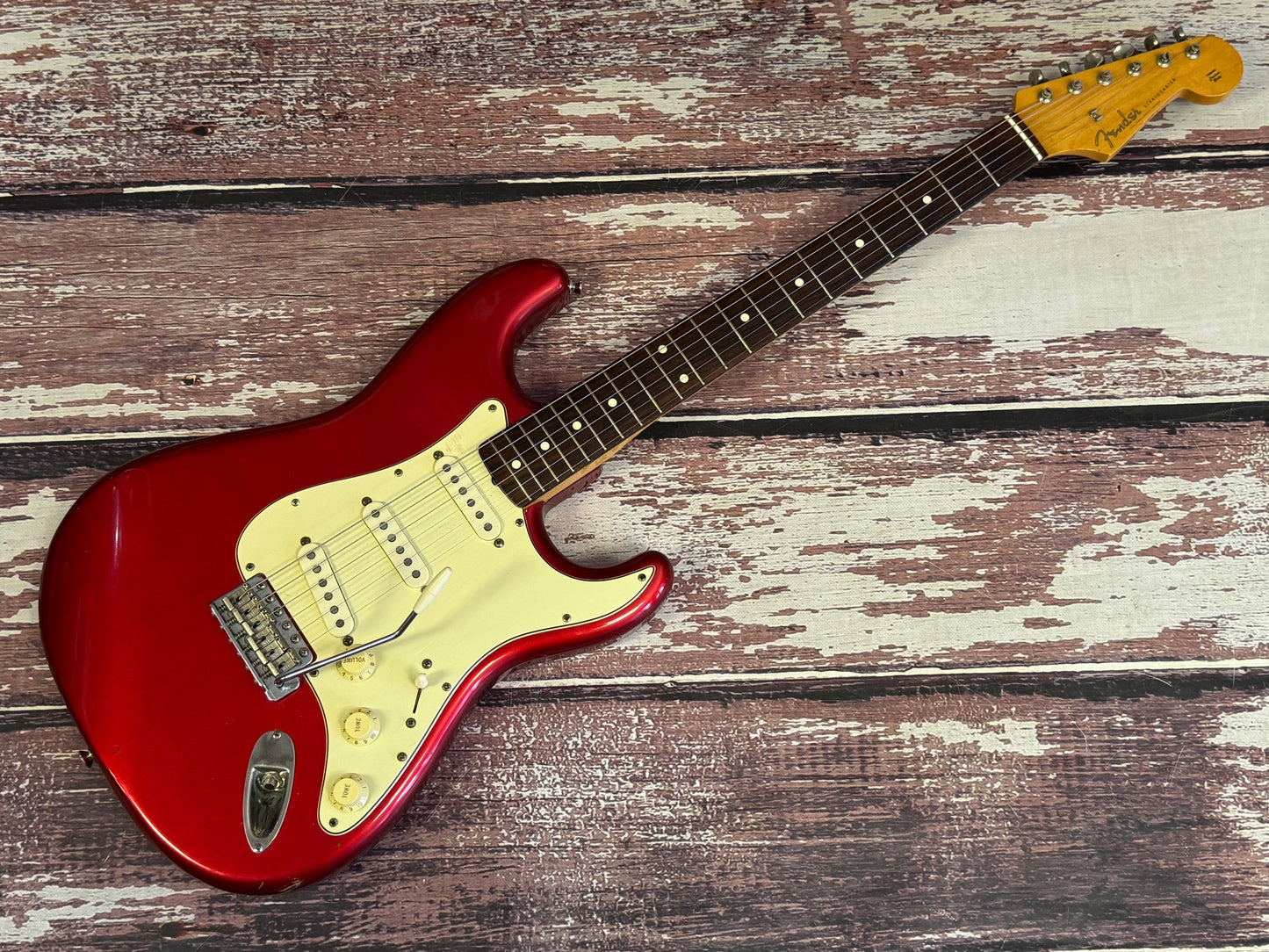 Fender 1997 Japanese Stratocaster with USA upgrades.