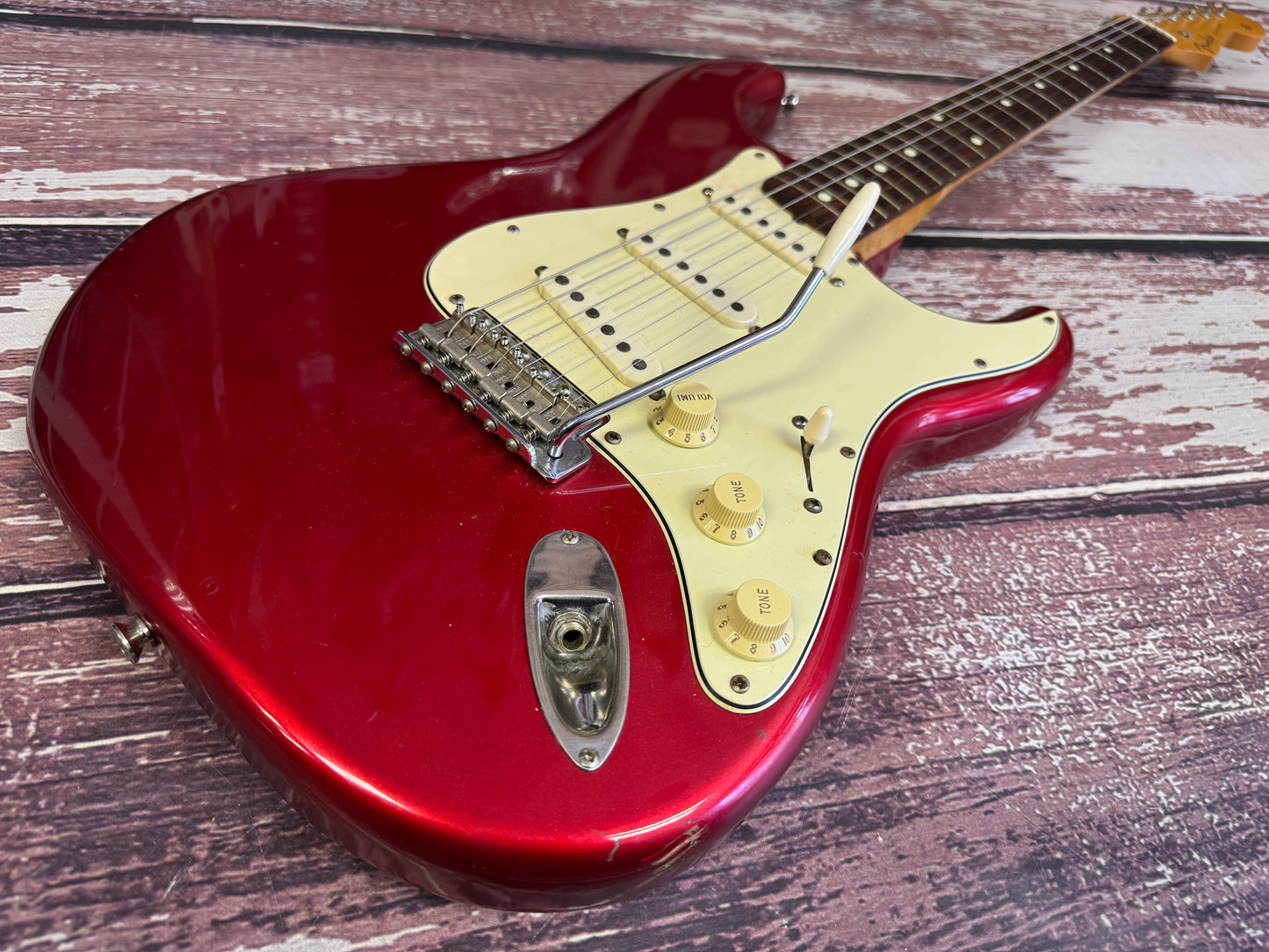 Fender 1997 Japanese Stratocaster with USA upgrades.