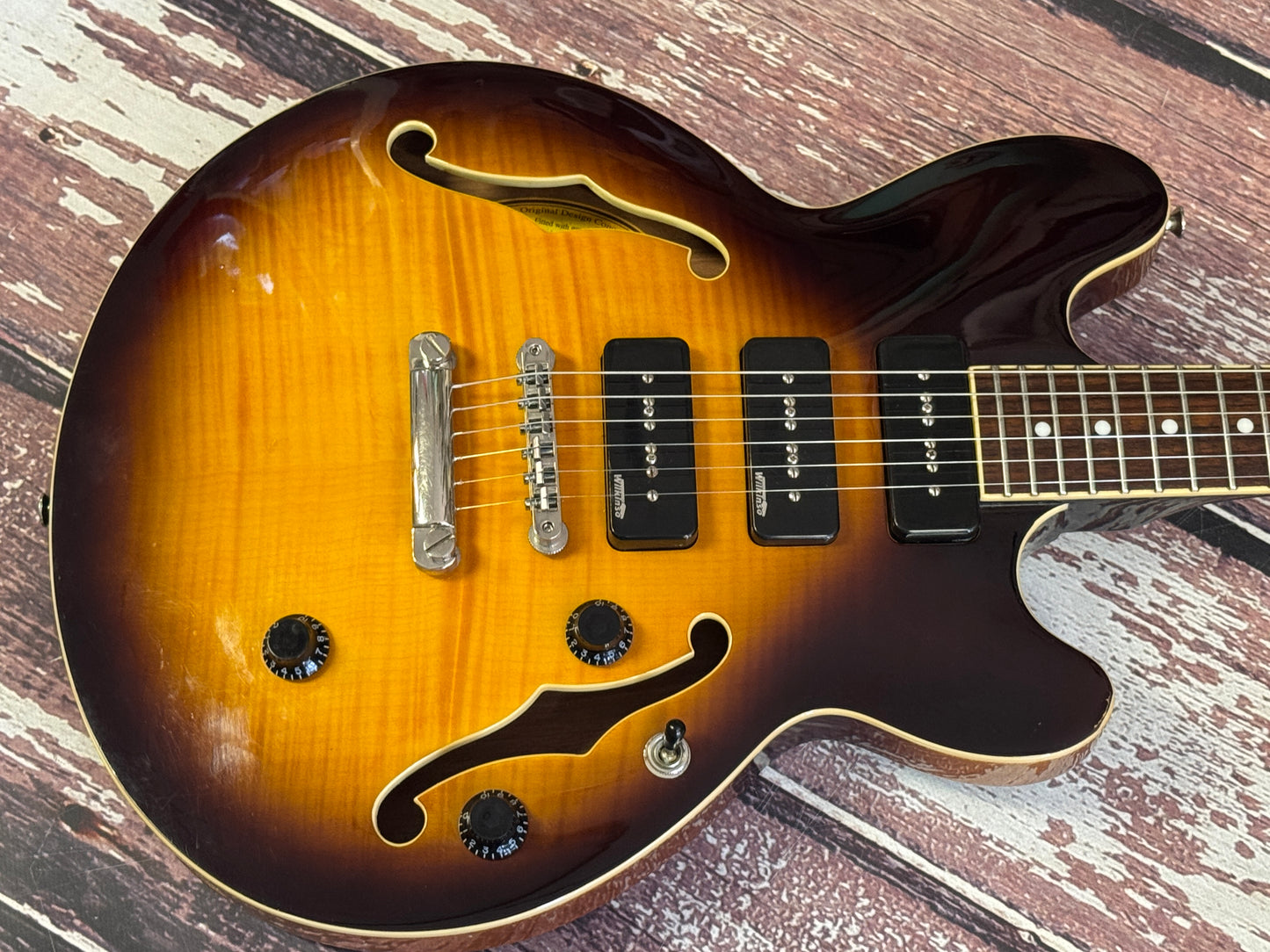 Vintage Advanced AV3 Semi Hollow