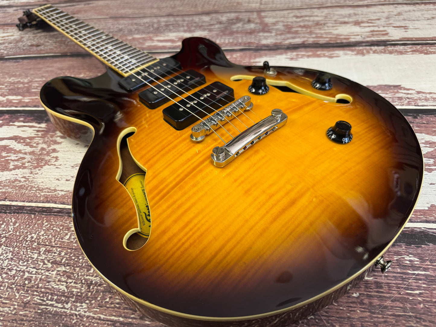 Vintage Advanced AV3 Semi Hollow