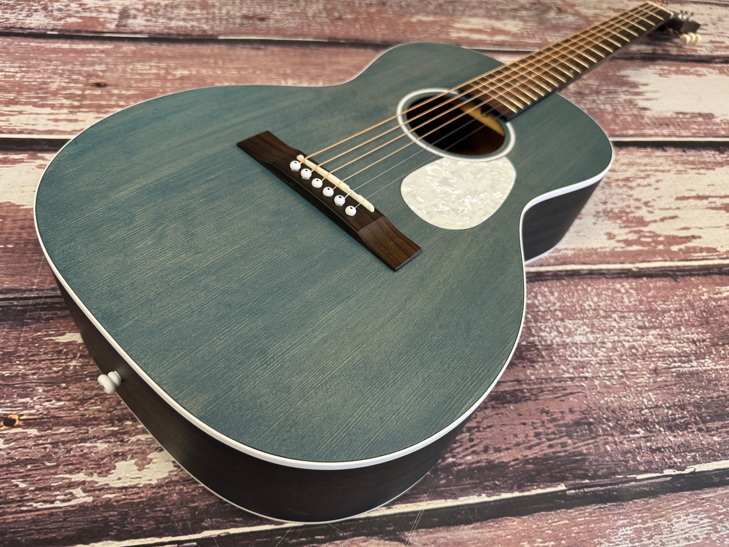 Aria 131-UP Parlour acoustic Blue
