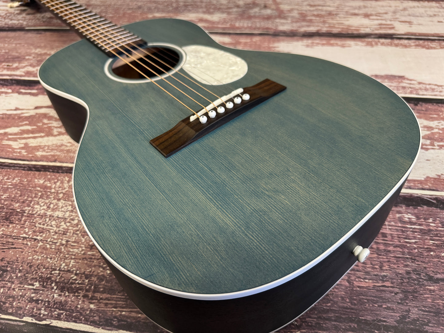 Aria 131-UP Parlour acoustic Blue