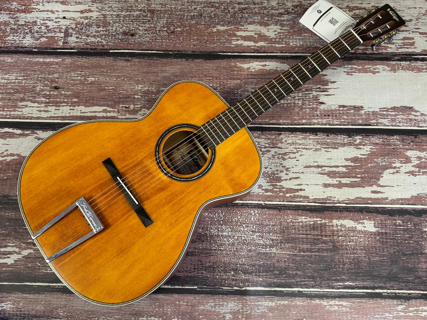 Vintage Paul Brett Fret Dancer electro acoustic with FX!