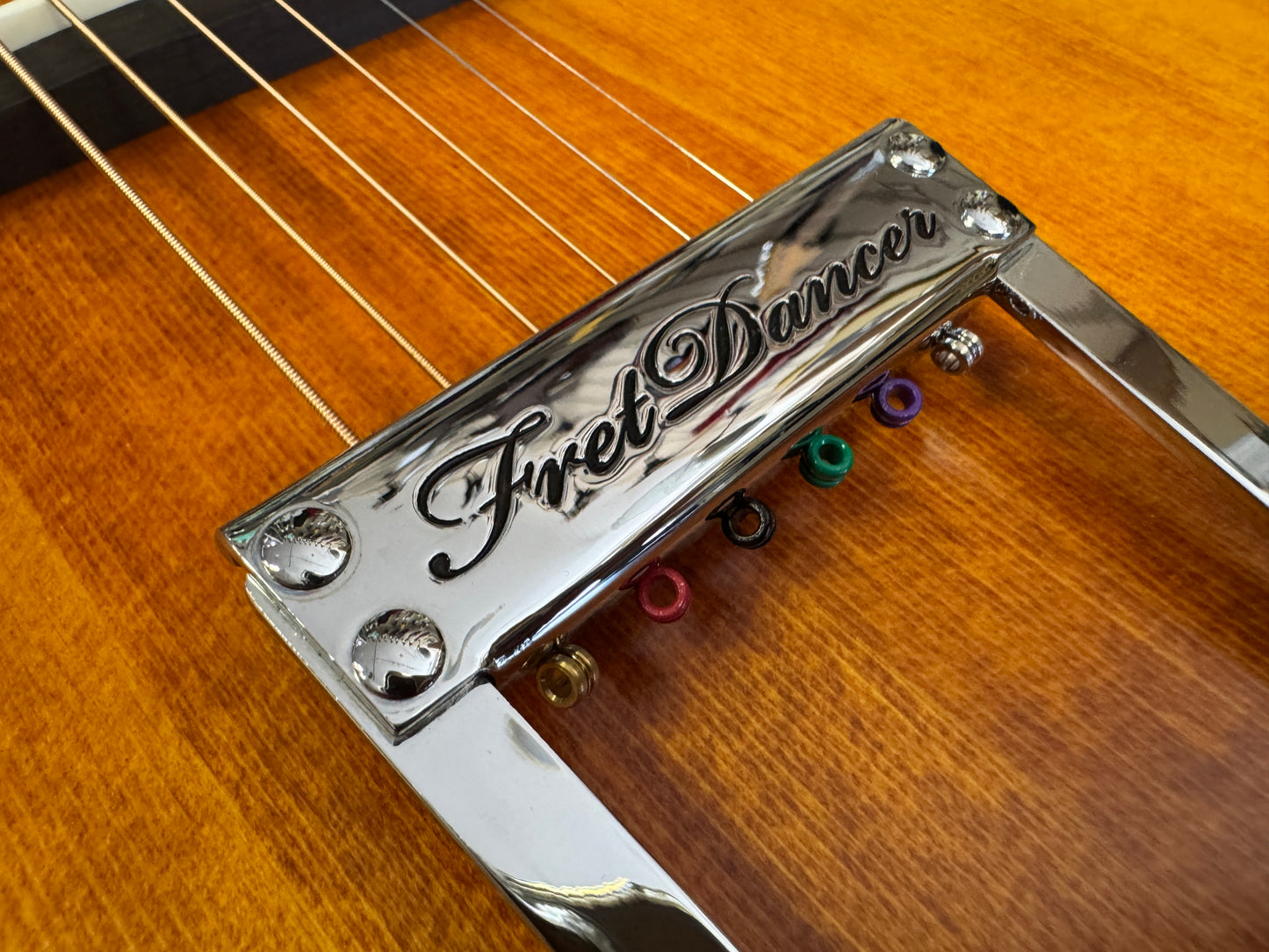 Vintage Paul Brett Fret Dancer electro acoustic with FX!