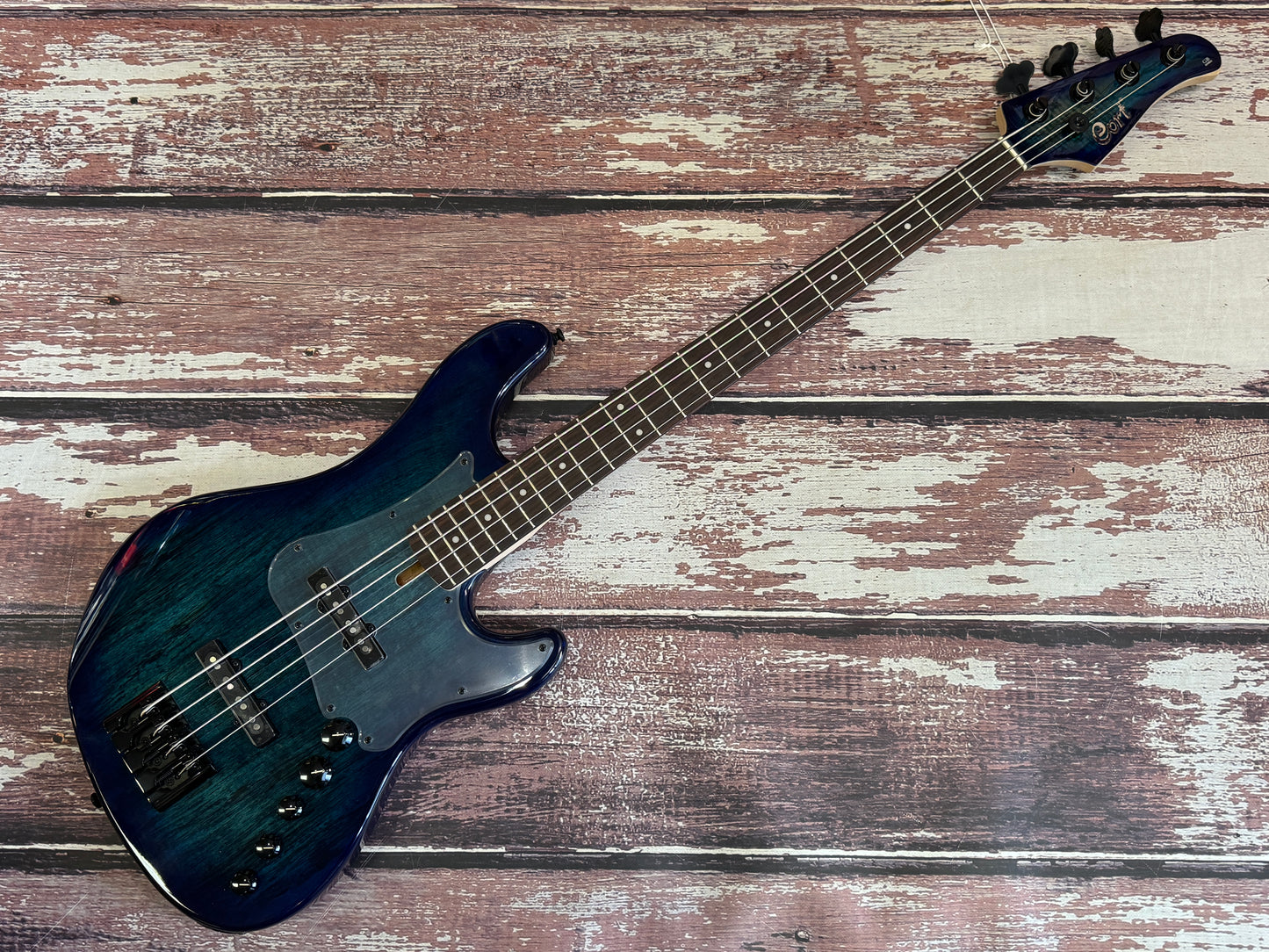 Cort GB-Fusion 4 Blue Burst w/bag