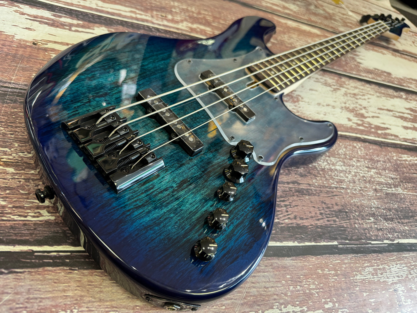 Cort GB-Fusion 4 Blue Burst w/bag