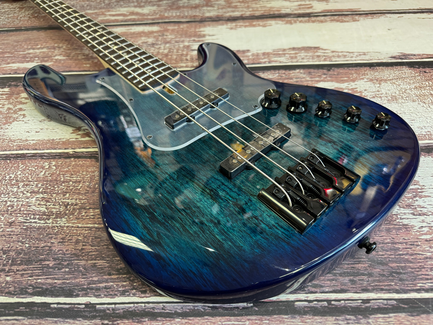 Cort GB-Fusion 4 Blue Burst w/bag