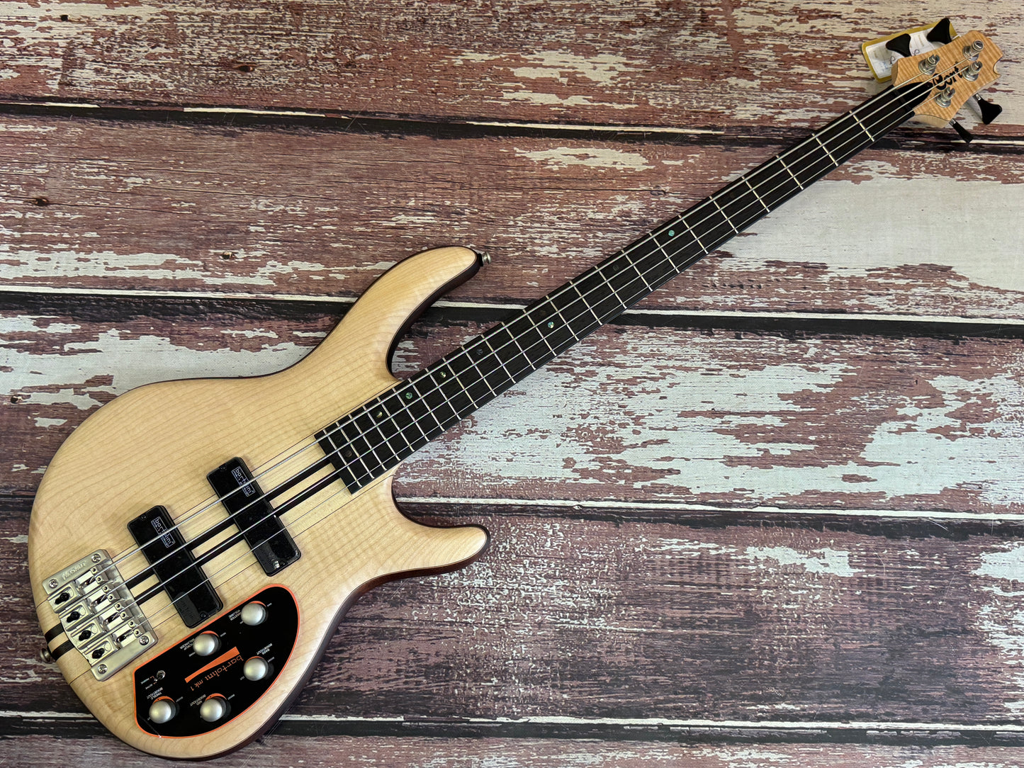 Cort Artisan A4 Plus Flame top - Open Pore Natural