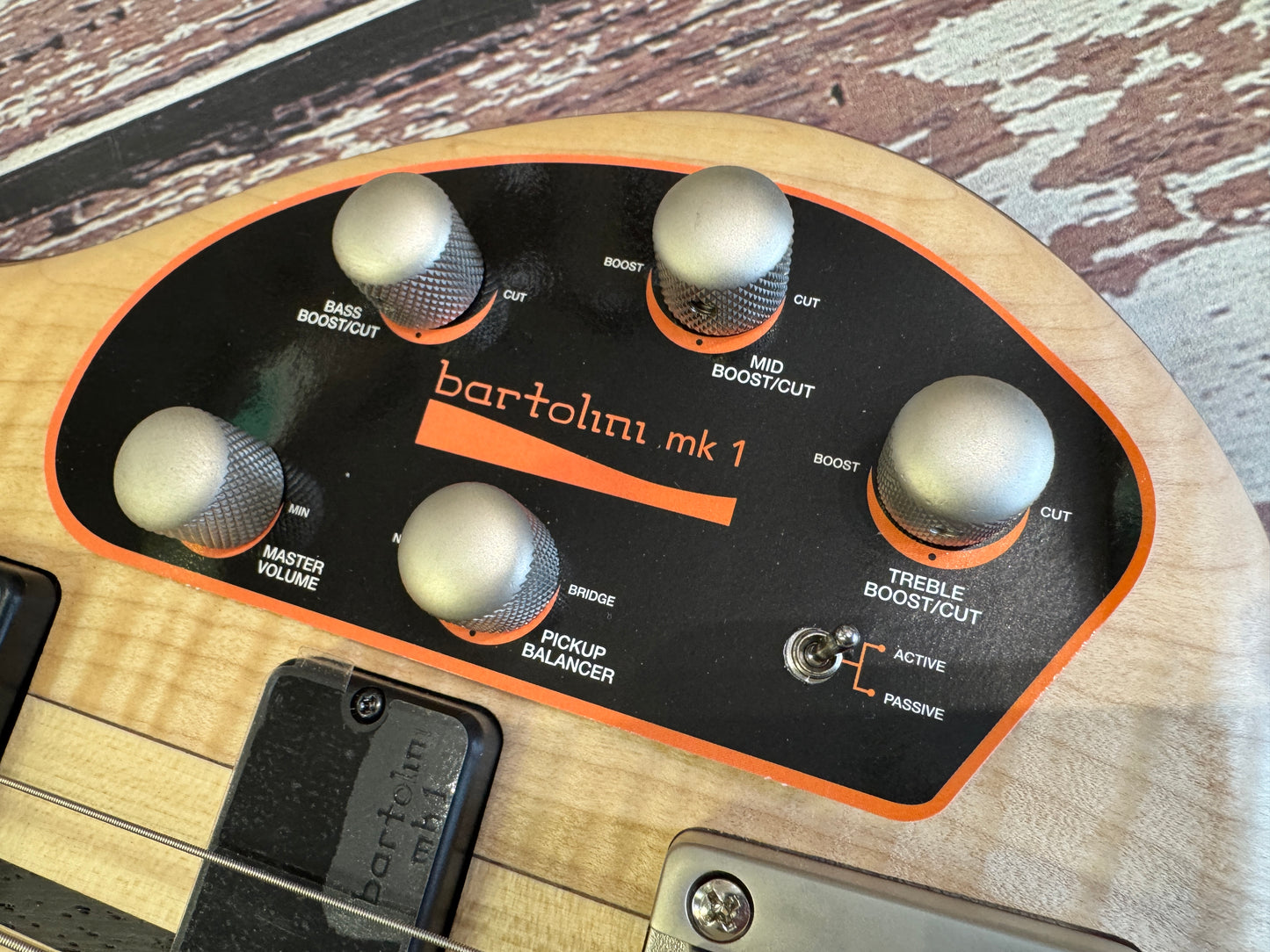 Cort Artisan A4 Plus Flame top - Open Pore Natural