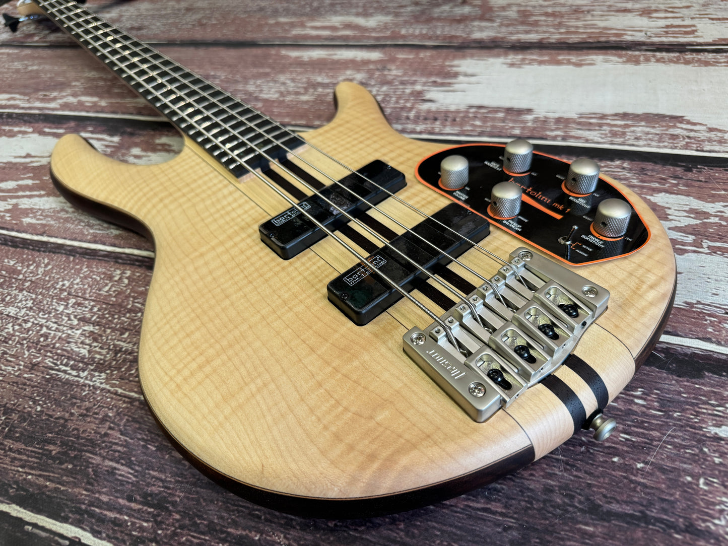 Cort Artisan A4 Plus Flame top - Open Pore Natural