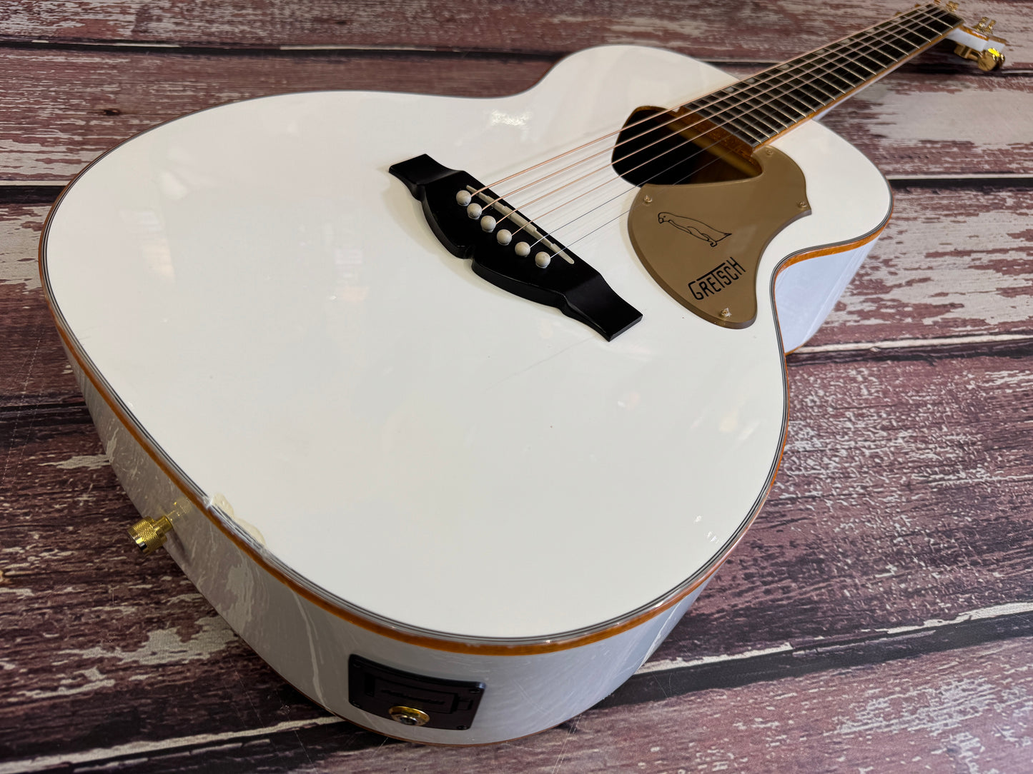 Gretsch G5021WPE Rancher Penguin Parlour Electro Acoustic, White