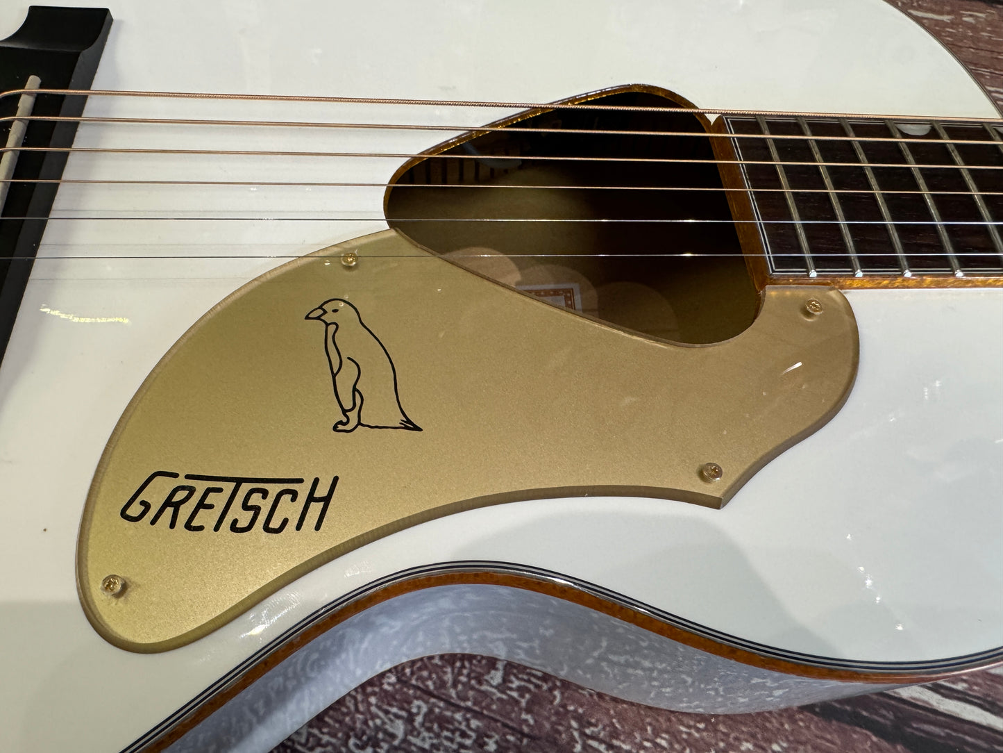Gretsch G5021WPE Rancher Penguin Parlour Electro Acoustic, White