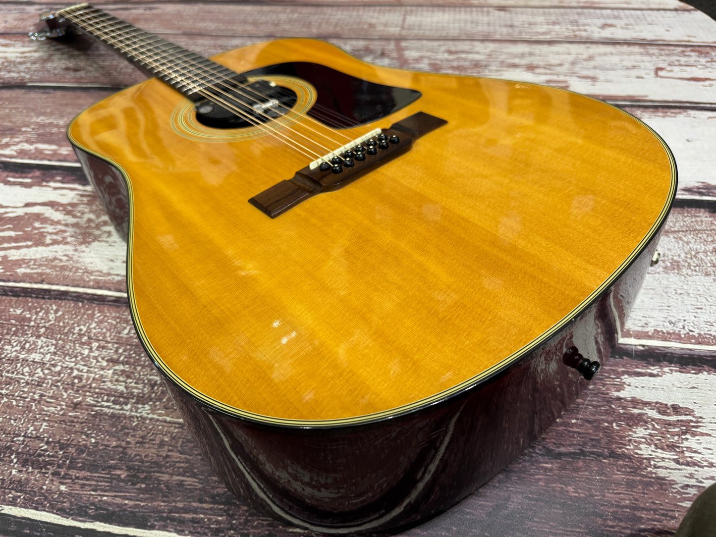 Washburn D12-12N 90's 12 string with Schaller vintage pickup