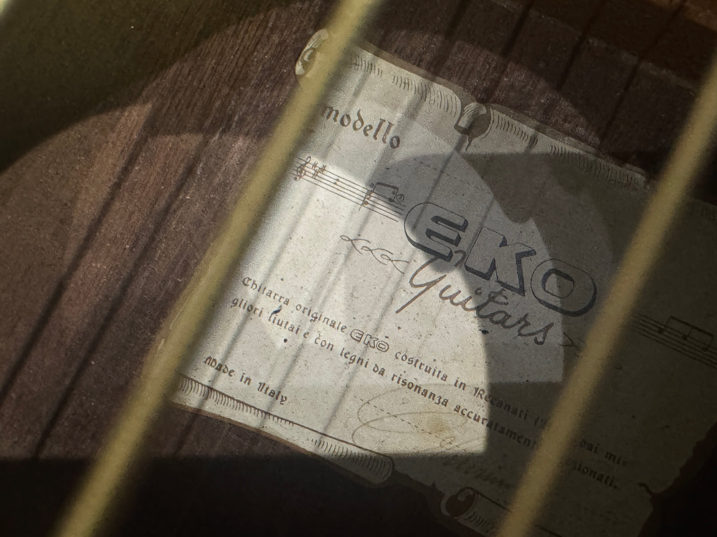 Eko Ranger VI 70's Italian Acoustic