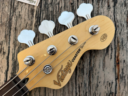Vintage Coaster Bass V49 Jazz-bass - Black