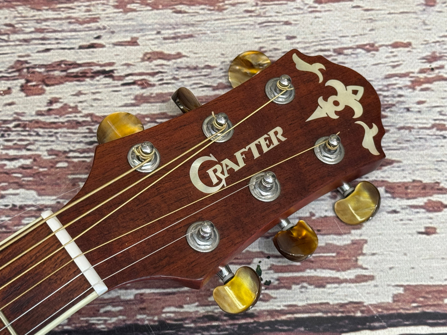 Crafter D7 solid top Dreadnought acoustic