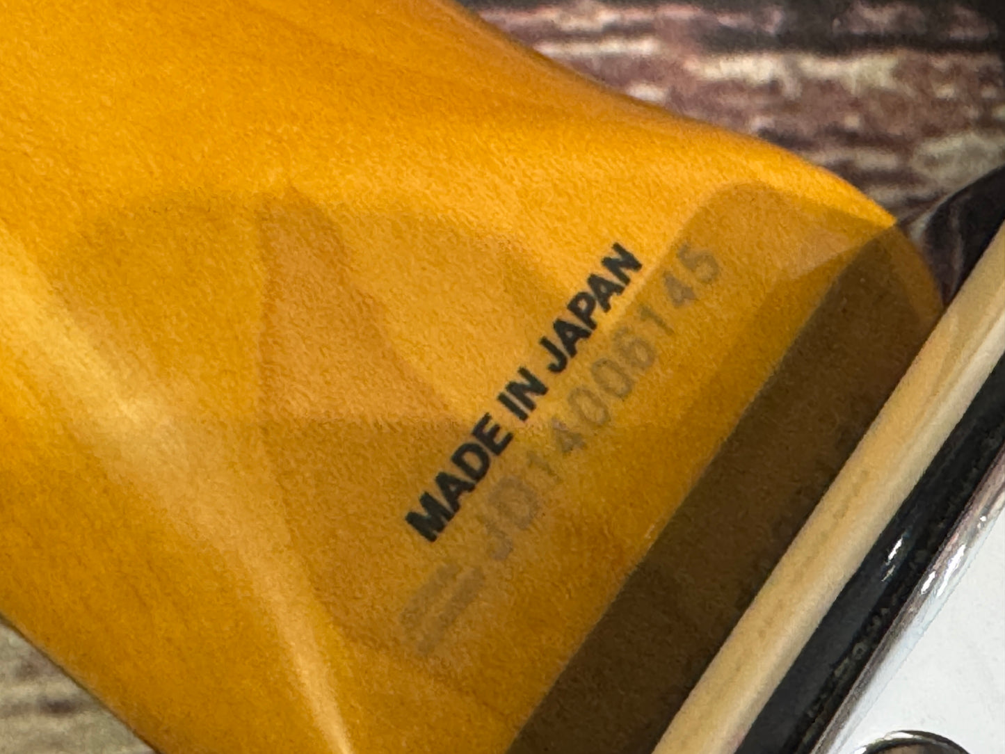 Fender '62 Custom Telecaster, Japanese double bound.