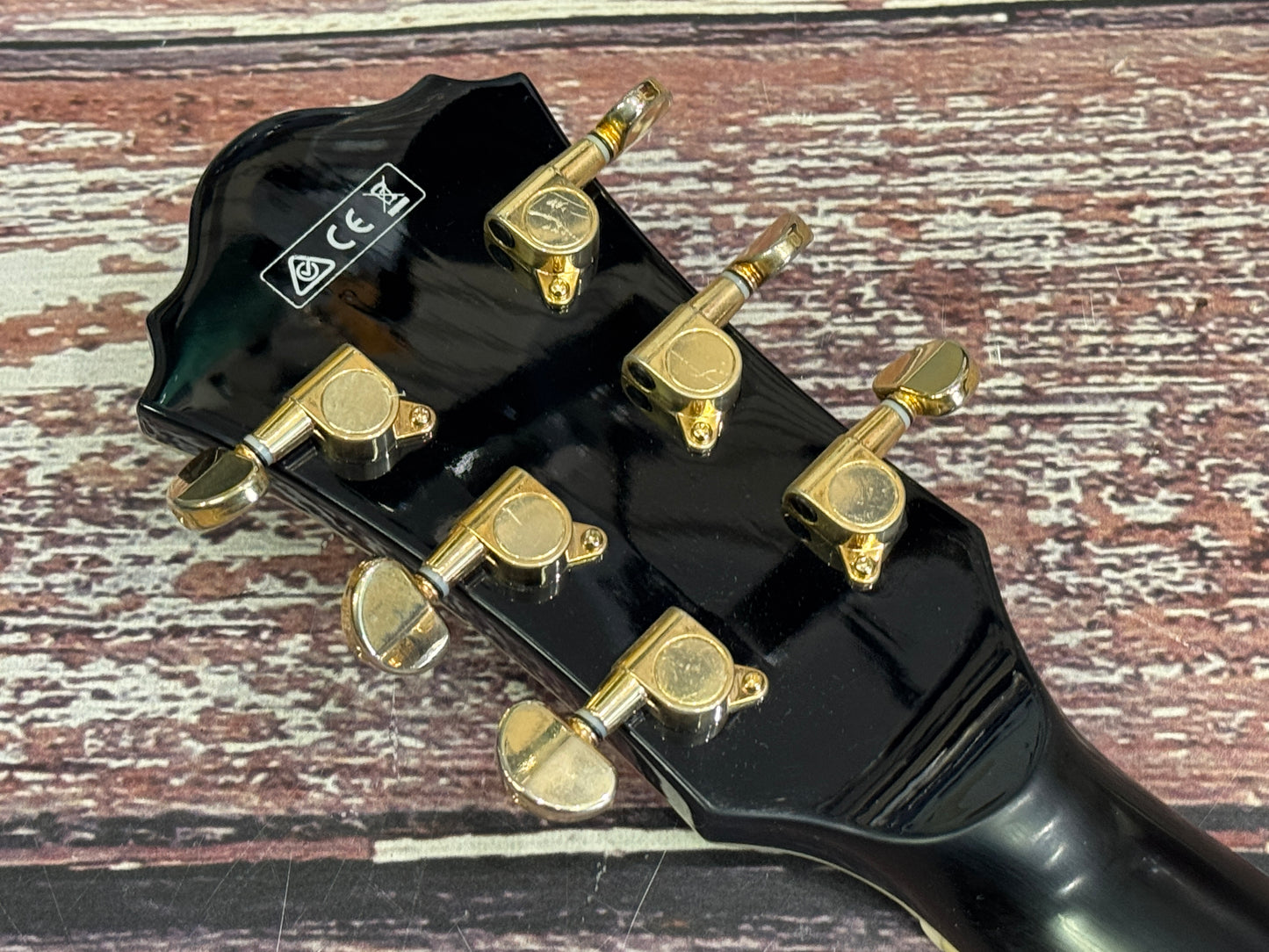 Ibanez AS-153 semi hollow Black with hard case.