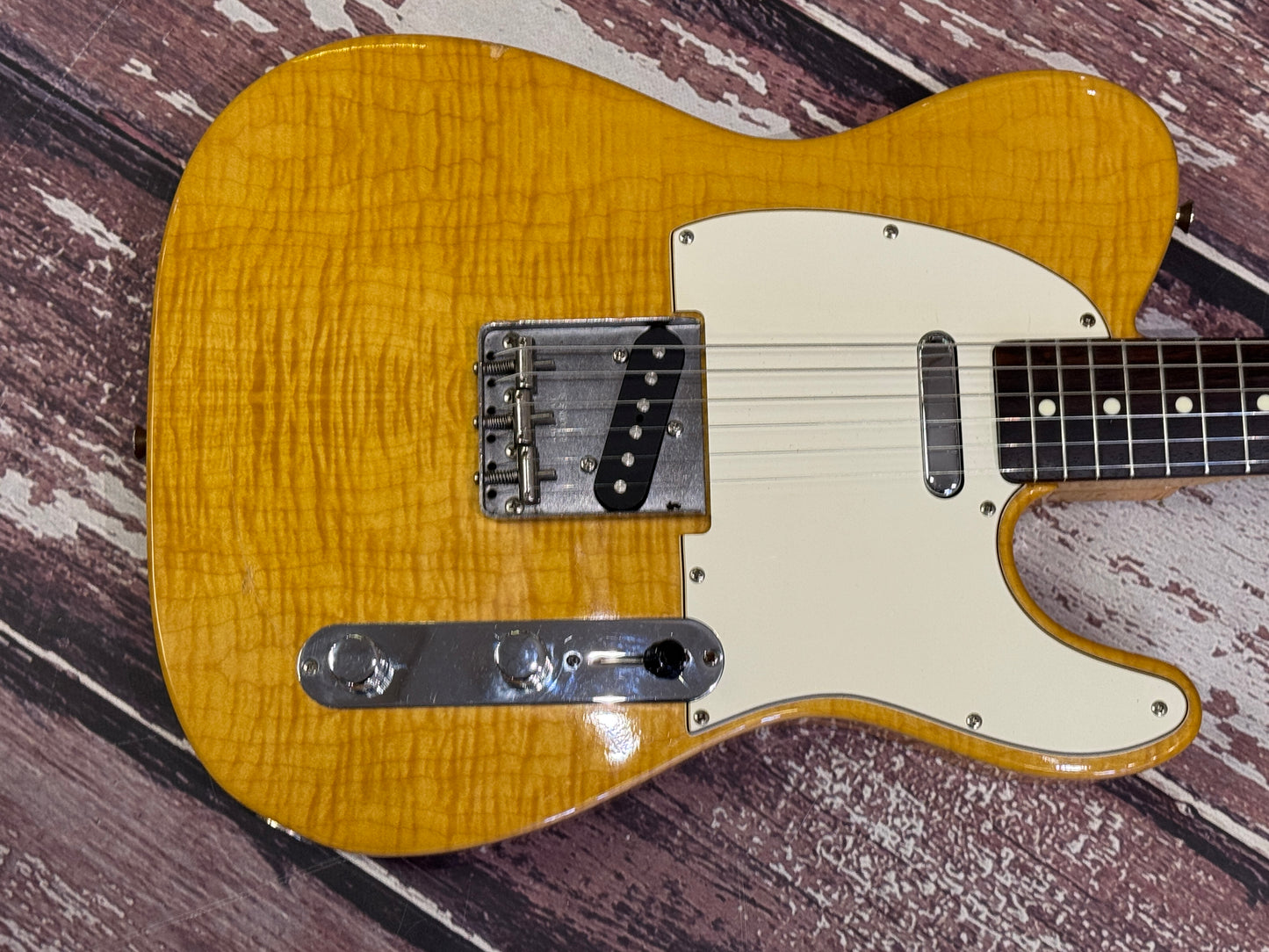 Fender Fotoflame telecaster 1994 Japanese